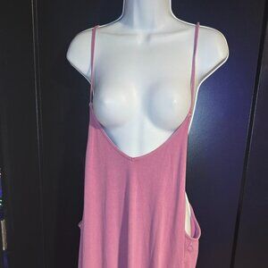 Free People Movement Hot Shot Mystic Mauve Onesie Sz M